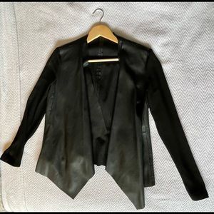 Zara leather jacket